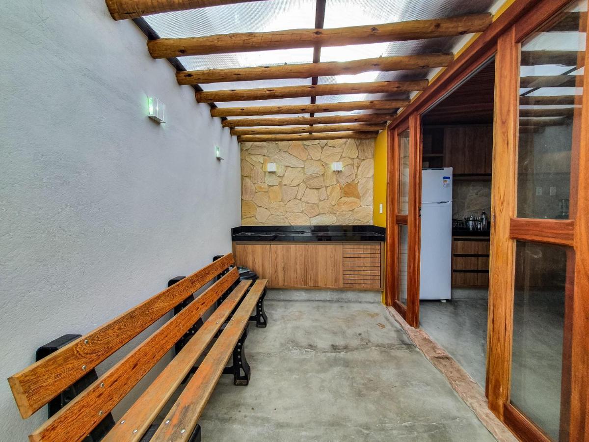 Casita Amarela Na Rua Mais Charmosa De Mucuge - Ba Villa Bagian luar foto