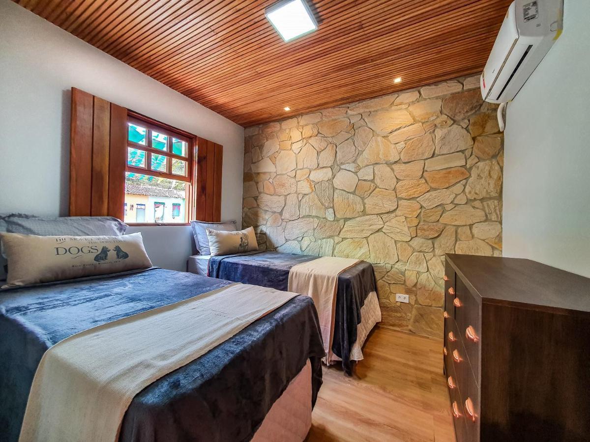 Casita Amarela Na Rua Mais Charmosa De Mucuge - Ba Villa Bagian luar foto