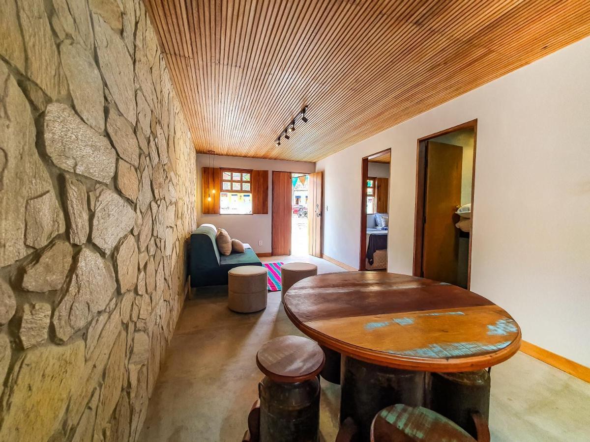 Casita Amarela Na Rua Mais Charmosa De Mucuge - Ba Villa Bagian luar foto